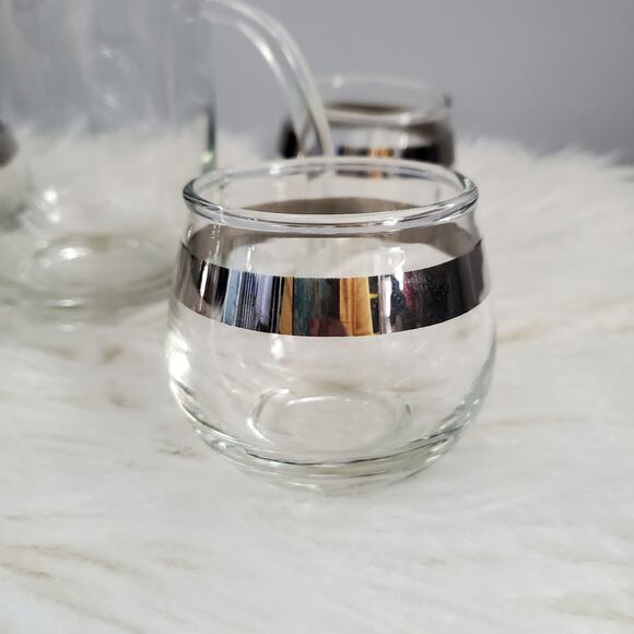 Dorothy Thorpe Libby Mid-Century Modern Pitcher and Glass Set - Picture 7 of 9